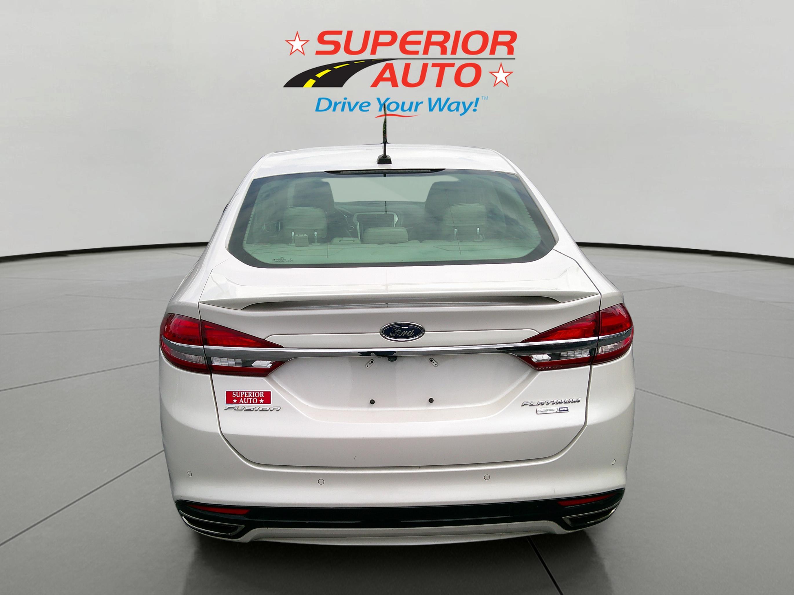 2017 Ford Fusion Platinum photo 3