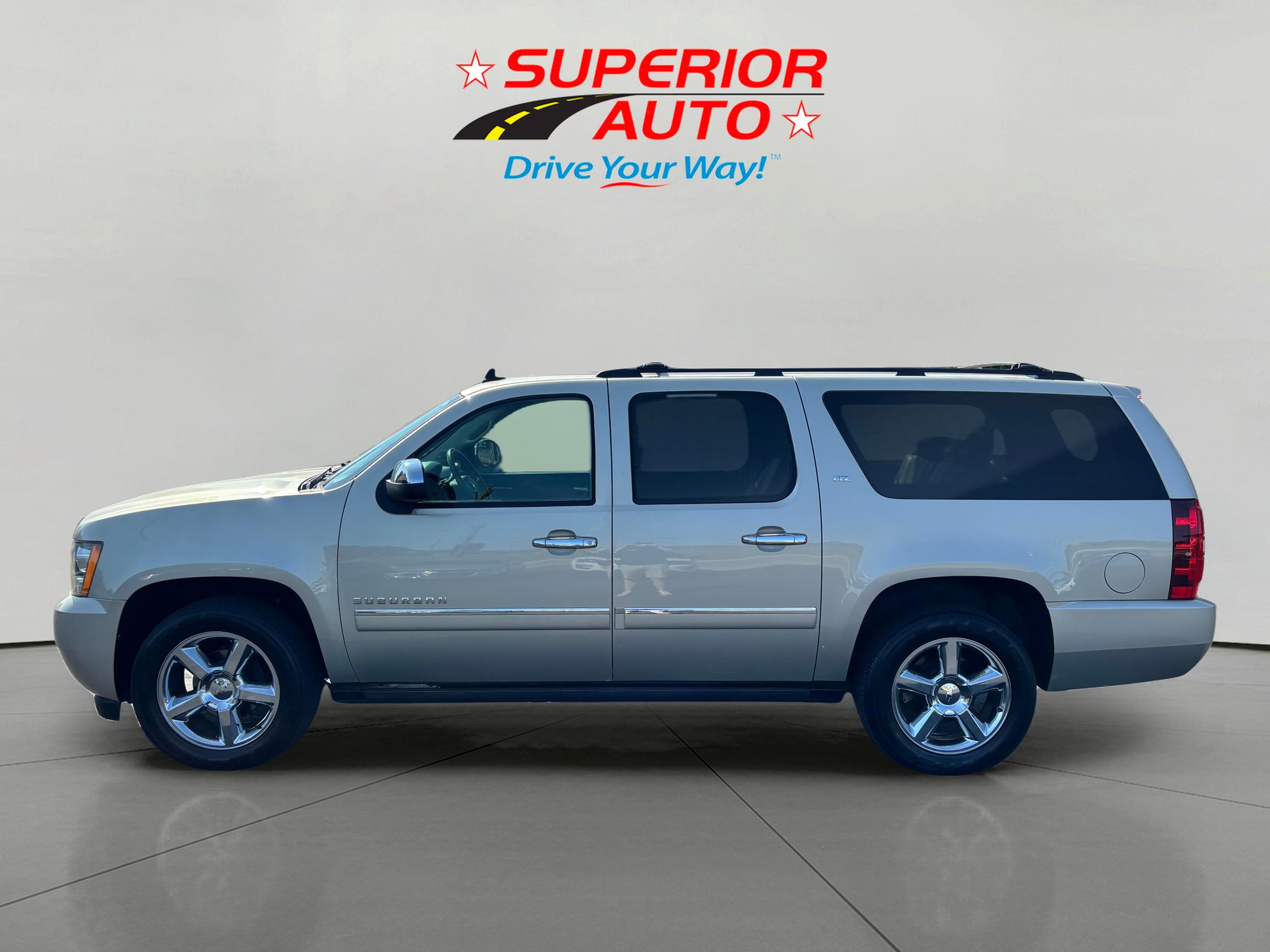 Used 2014 Chevrolet SUBURBAN LTZ / 4WD / ENTERTAINMENT / NAV / SUNROOF /  TRAILER PKG For Sale ($28,999) | Formula Imports Stock #FC11024, image size:2845x2133