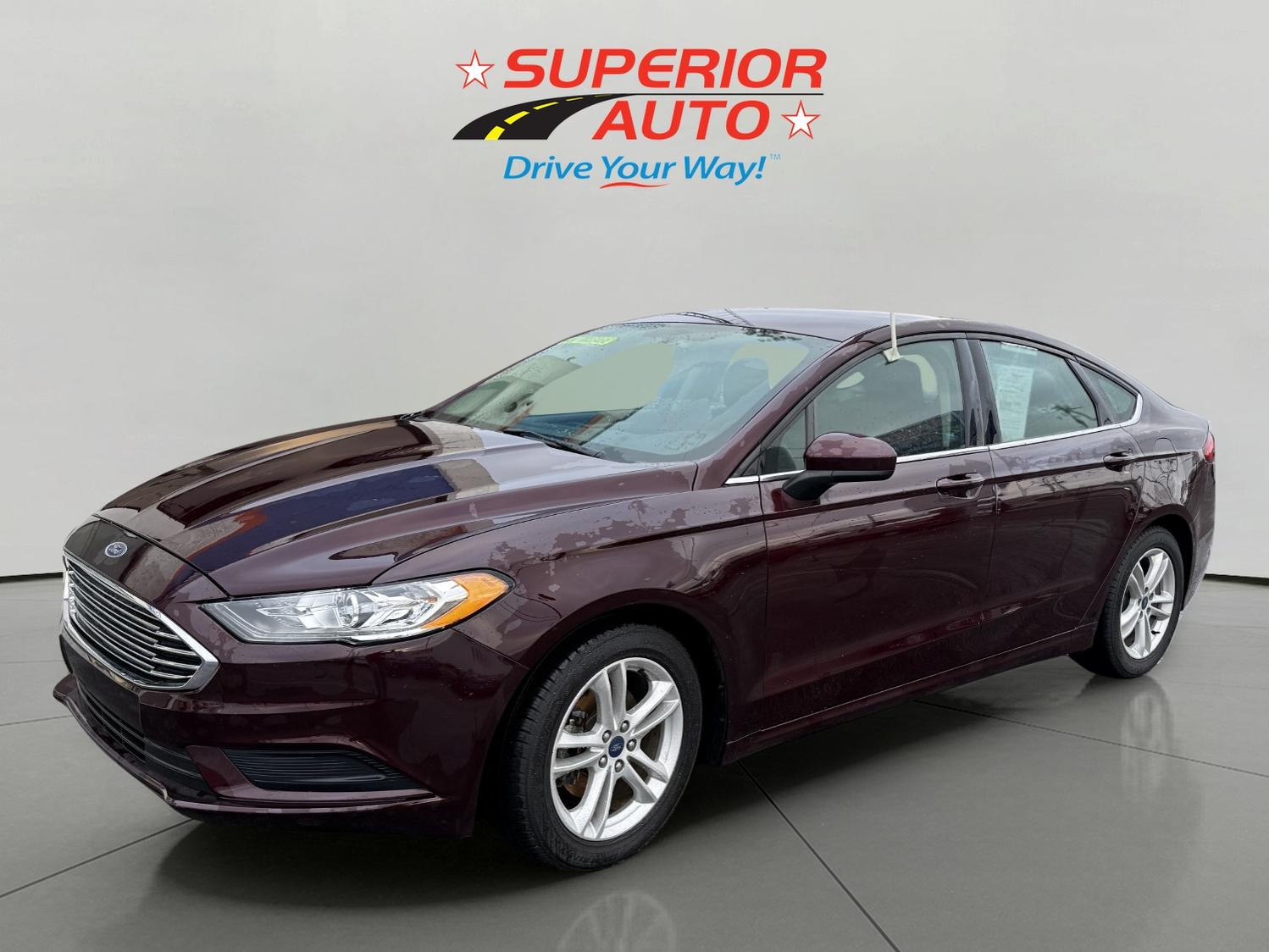 2018 Ford Fusion SE's photo